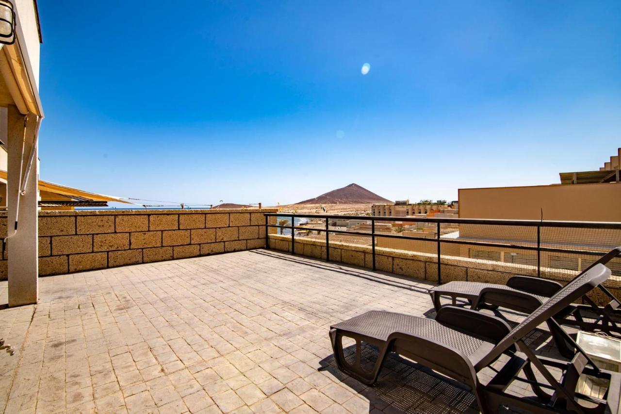 Alquilaencanarias- Medano Spectacular Terrace And Sea Views B El Medano  Luaran gambar
